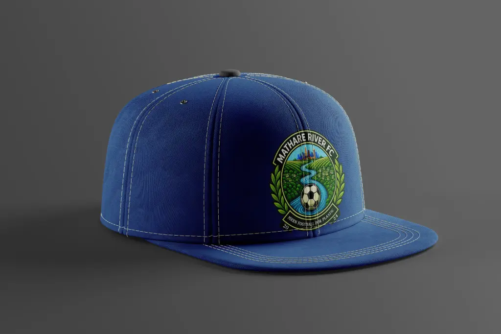 Snapback hat cap (Blue)